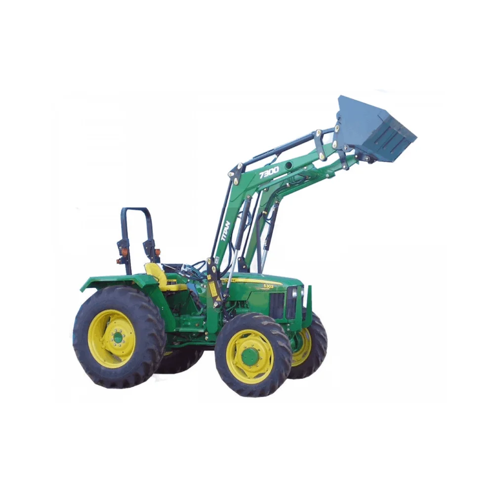 Tractor Loader for Agriculture 30hp 4wd Mini Farm Tractors With Front End Loader High-horsepower