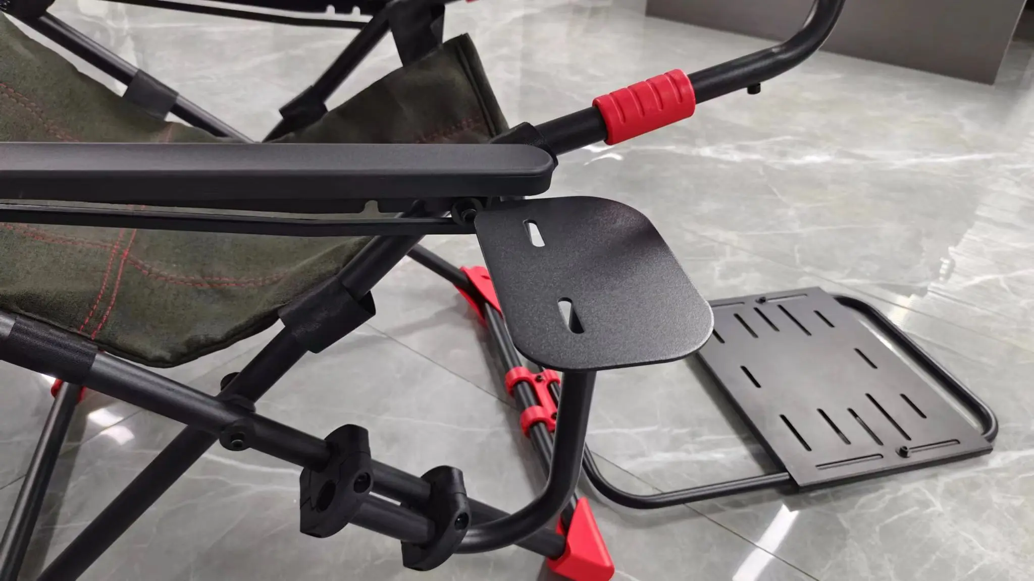 Dragon War Comfortable light weighted east to store adjustment Racing Formula driving seat foldable simulator cockpit  seat