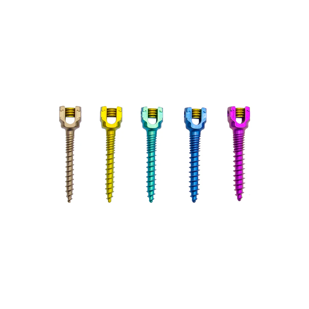ISO&CE Certificated 5.5 Implant Surgery Spine  Monoaxial Pedicle Screw with factory price and high quality