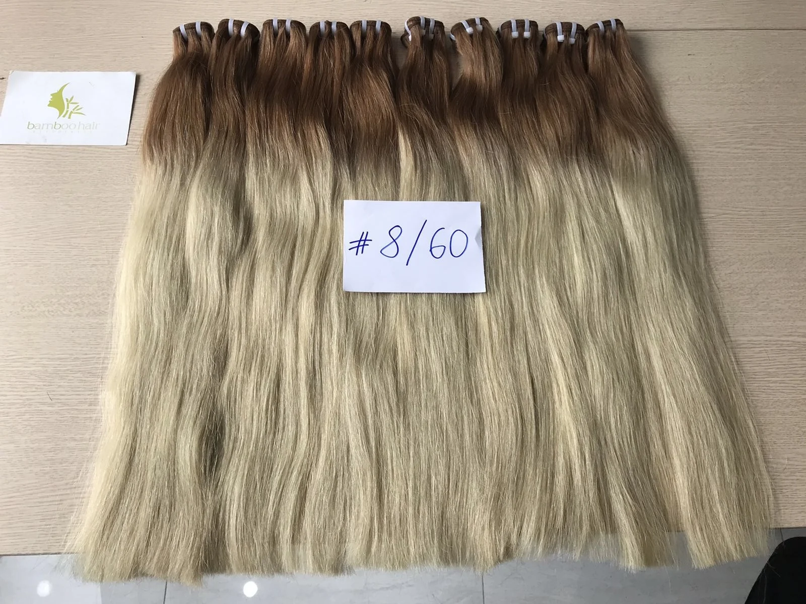 Machine Weft Unprocessed Cuticle Aligned Virgin Human Hair Silk Double Hair Extensions Custom All Color