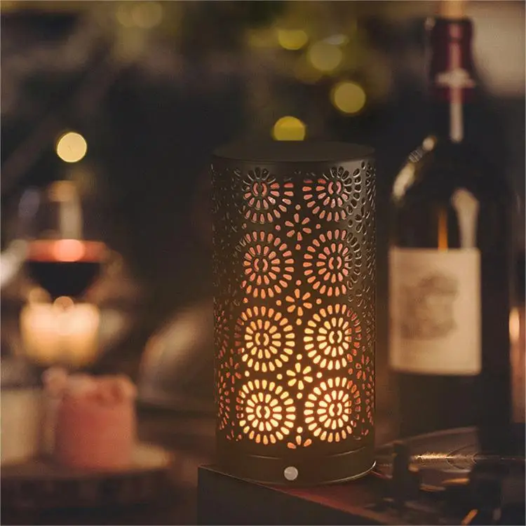 Led touch christmas special effects laser lights silk fire flame effect light