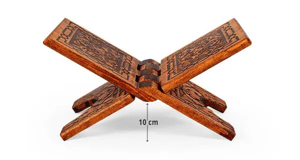 Islamic Special Design Wood Carved Home Quran Reading Stand Ramadan Lectern Quran And Stand Quran Gift Eid Gift Muslim Gift