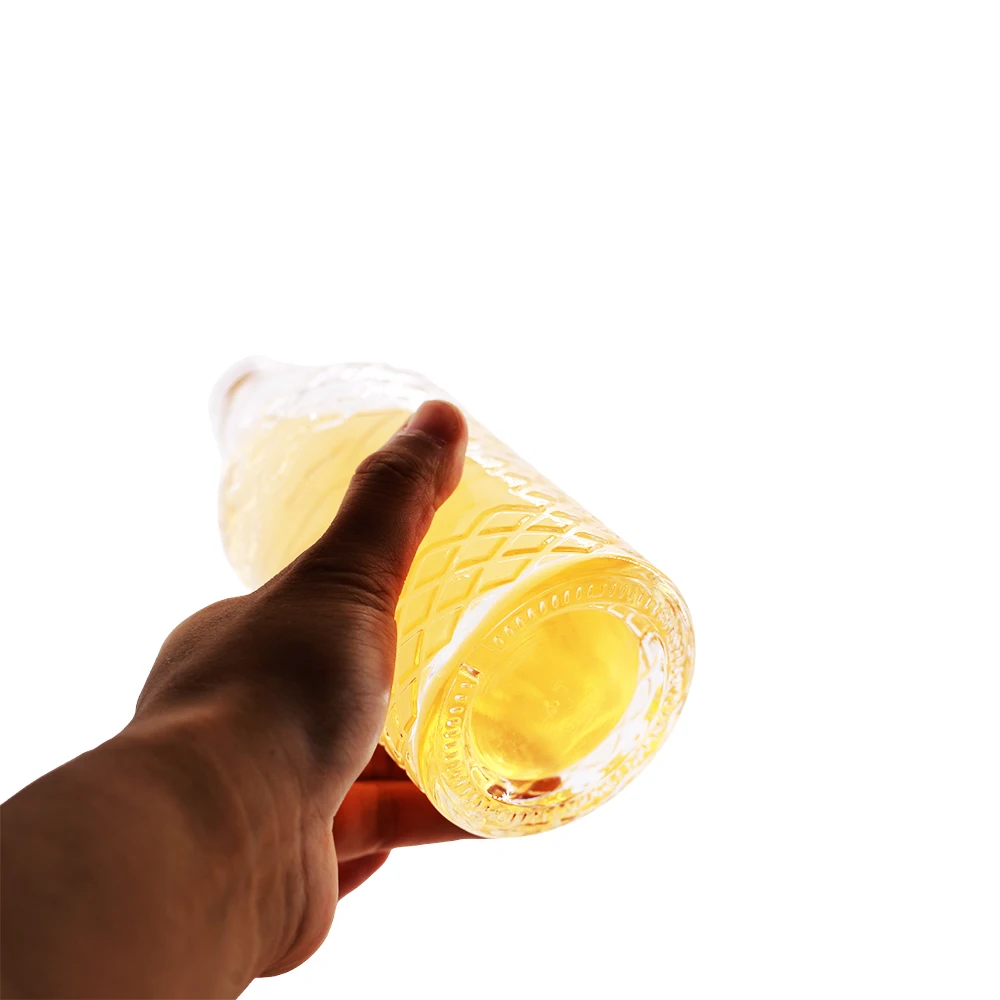 China Manufacturer Luxury Vodka Empty Glass Liquor Bottle