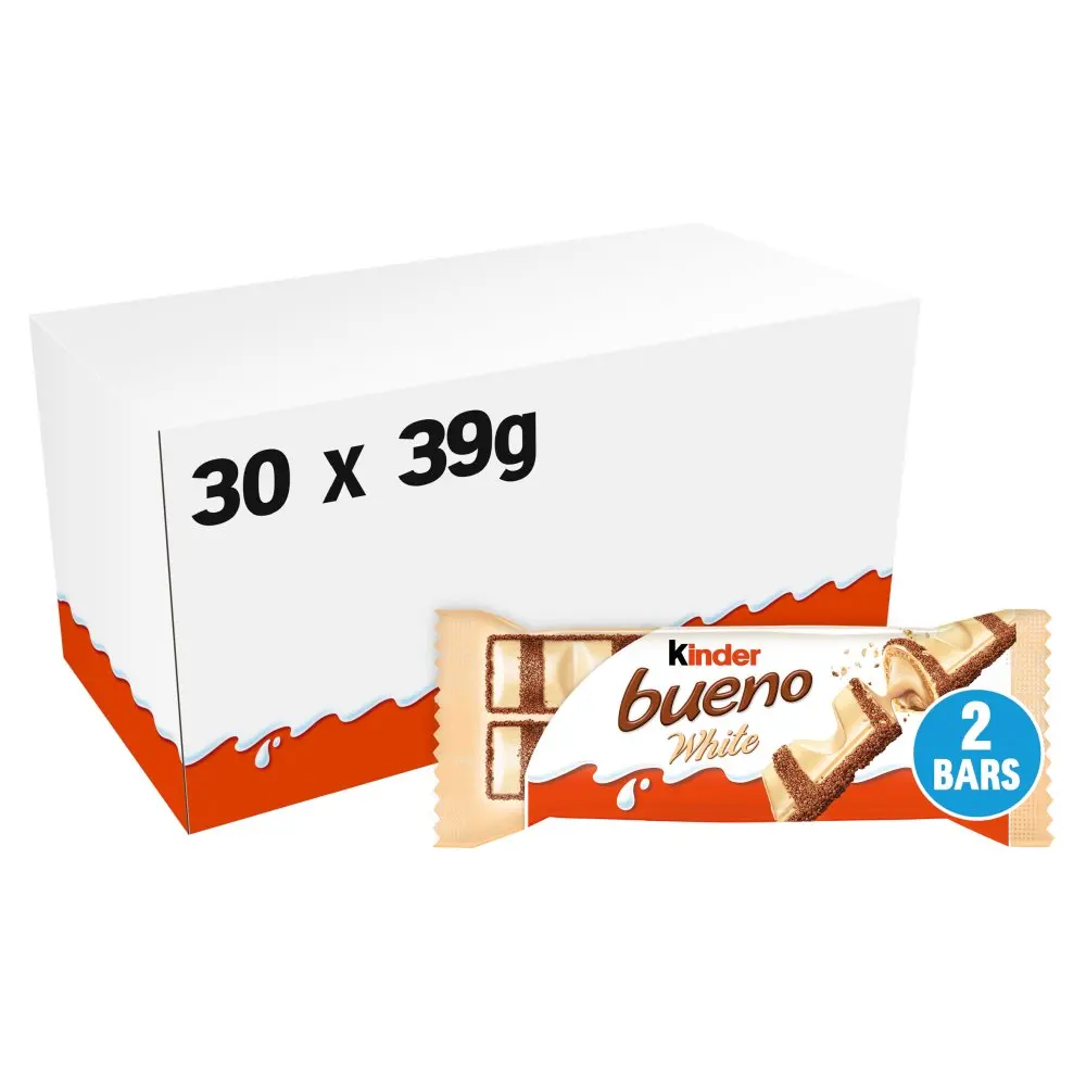 Best selling  Kinder Bueno 43g Hazelnut Cream Filled Chocolate Bar ready to ship