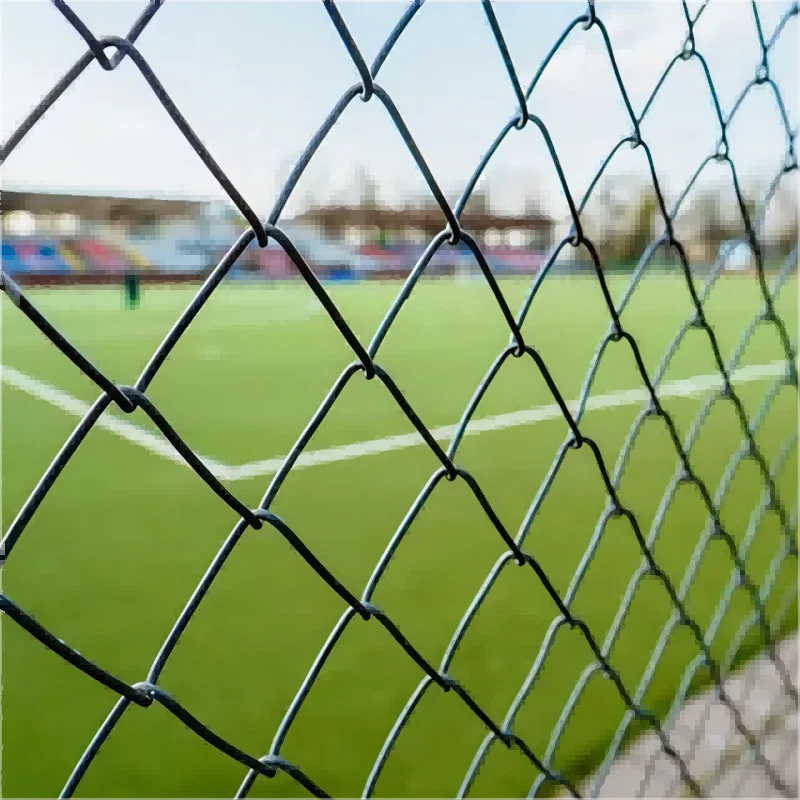 3mm PVC Coated Chain Link Fence Panel
