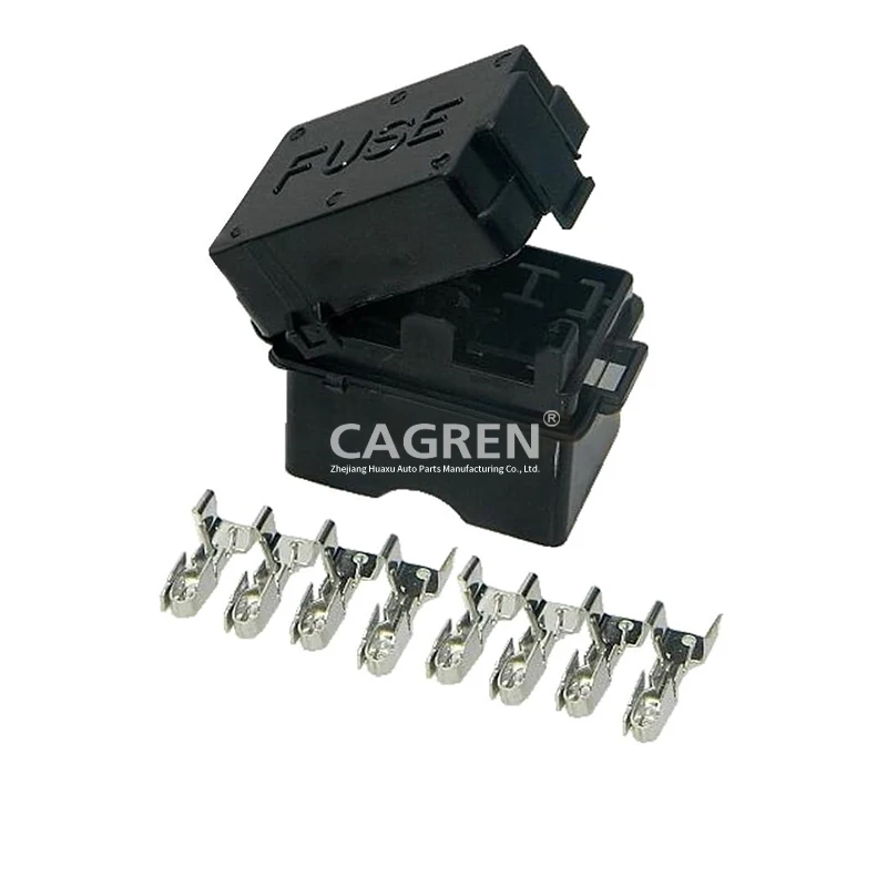 4 Way Auto fuse box assembly with terminals Dustproof  mounting BX2043 FOR CAR