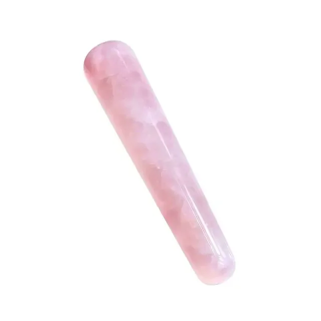 Latest Healing Reiki Crystal Rose Quartz Massage Wand Wholesale Natural Quartz Body Massage Crystal Wands For Meditation