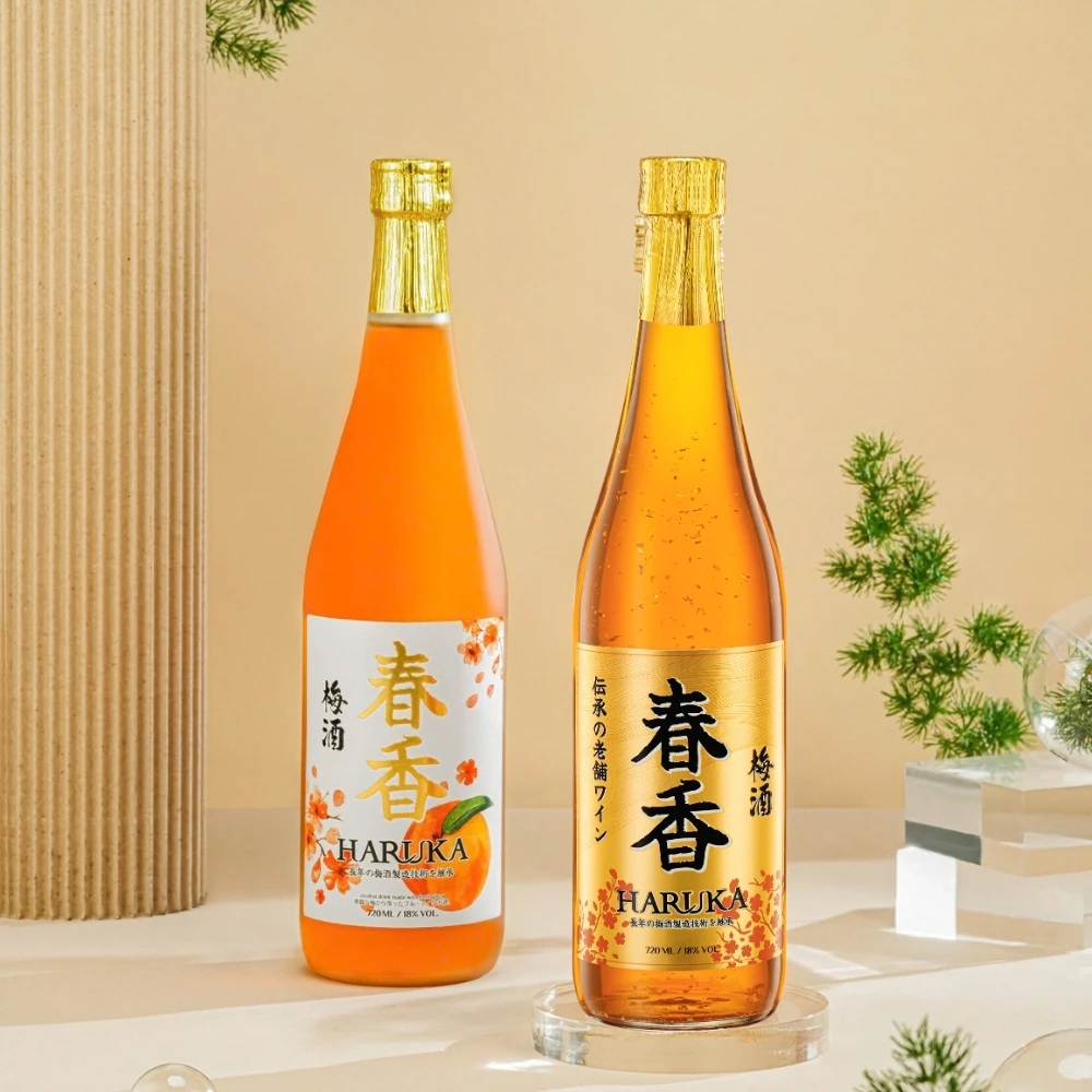 Haruka Umeshu Apricot Wine Good Price Fruit Flavored Ready To Drink 500Ml Alcoholic Beverage Made In Vietnam Manufacturer