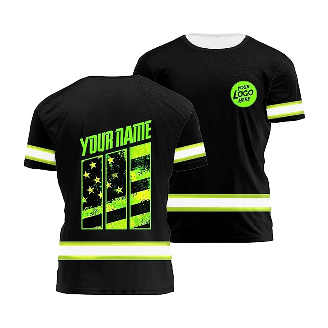 Safety Hi Vis Work T-shirt Reflective Safety Security Work Construction Shirt Construction Shirts Work Safety Shirt