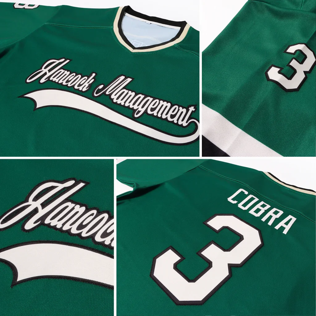 Wholesale Custom Stitched Hockey Jersey National League Club Customized plus size custom logo for men Ice Hockey Jersey