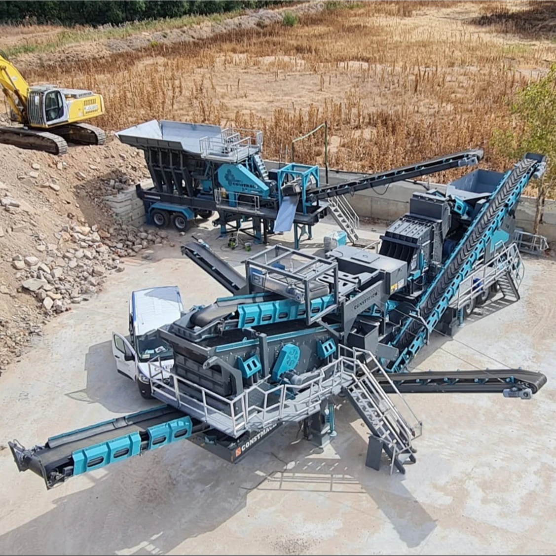 120-150 tph CAPACITY MOBILE CRUSHING PLANT, CALL NOW! 2 YEARS WARRANTY HIGH QUALITY MACHINE