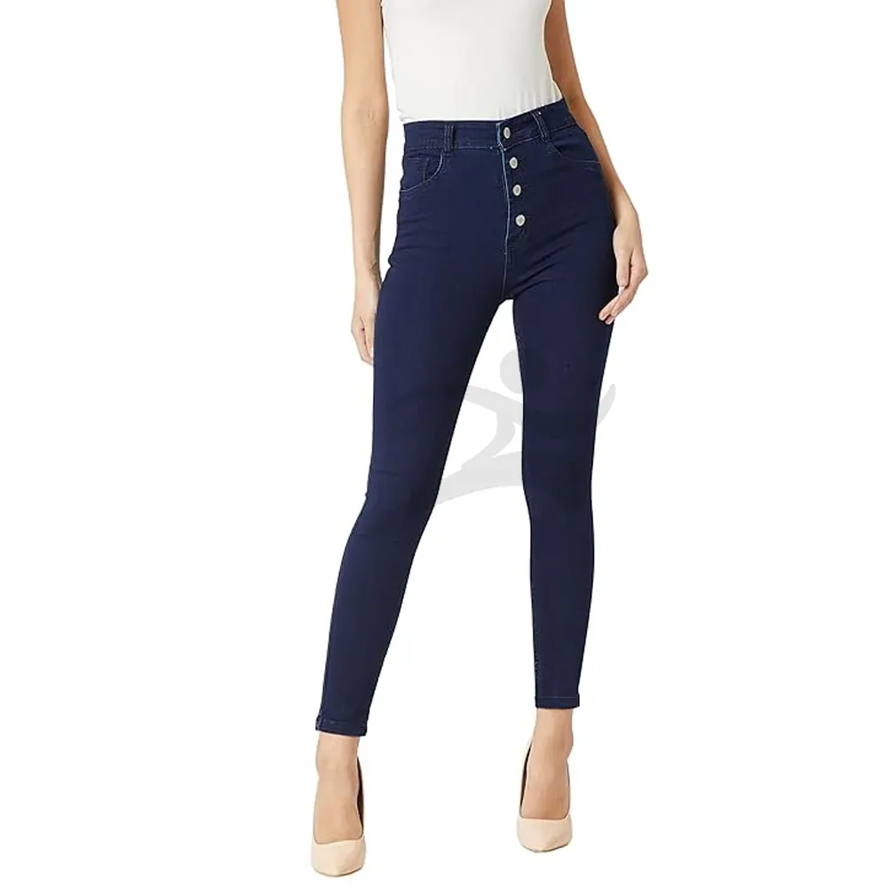 Multiple Pockets Women Jeans Pants Outdoor Apparel Lightweight Women Jeans Pants Online Sale