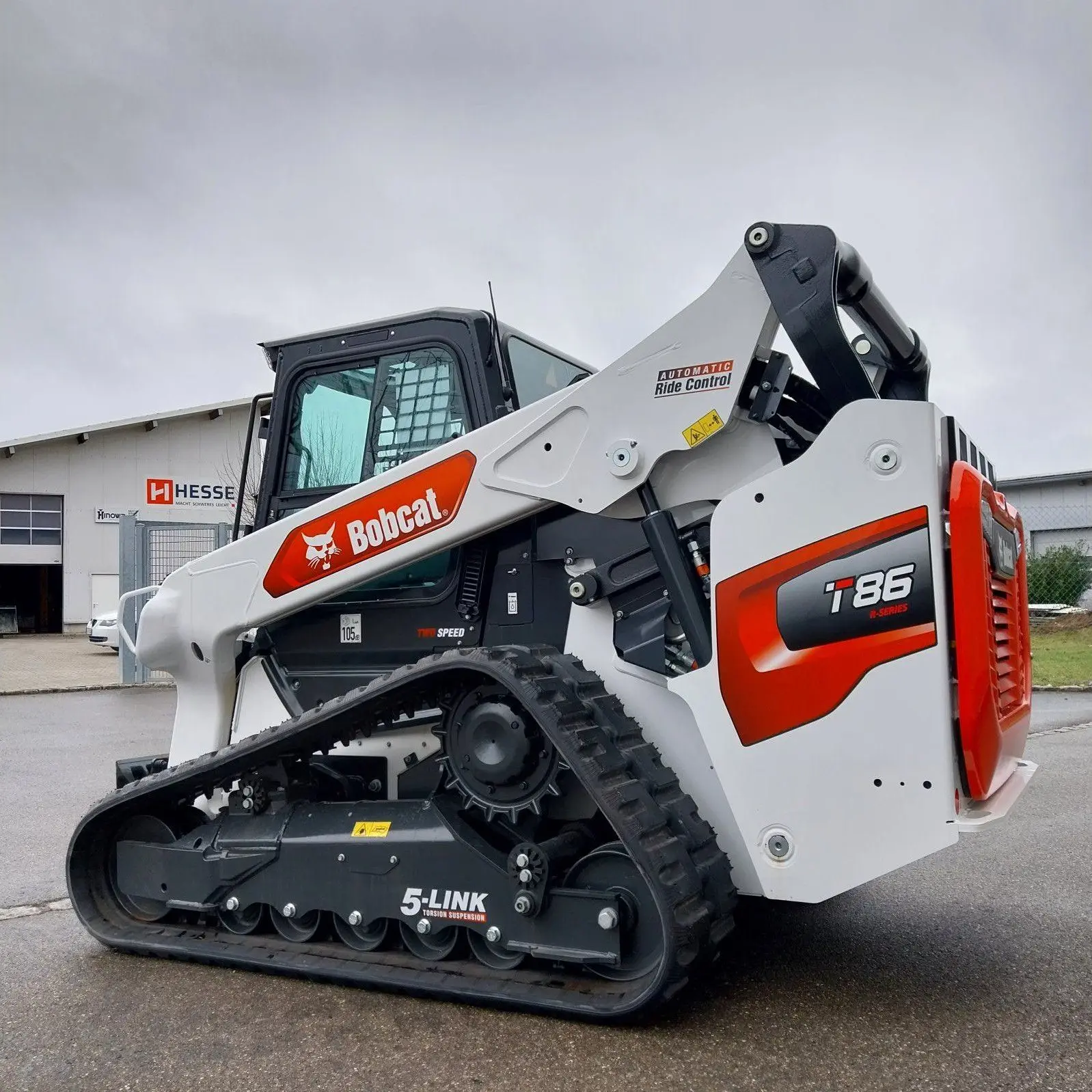 2023 BobcatZ T86 Skid Steer Crawler Skid Steer Loader with Mulcher Attachment BobcatS T86 construction machines