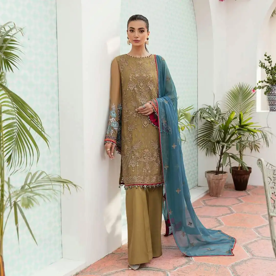 sari indian pakistani suits kurti women unstich casual dress lengha pakistani products in pakistan stitched salwar kameez Girls