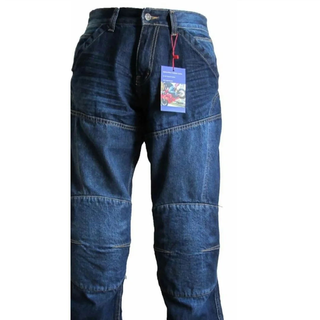 2024 manufactures the latest breathable motorcycle trend slim-fit stretch jeans High Quality With customized logo Printing Pants