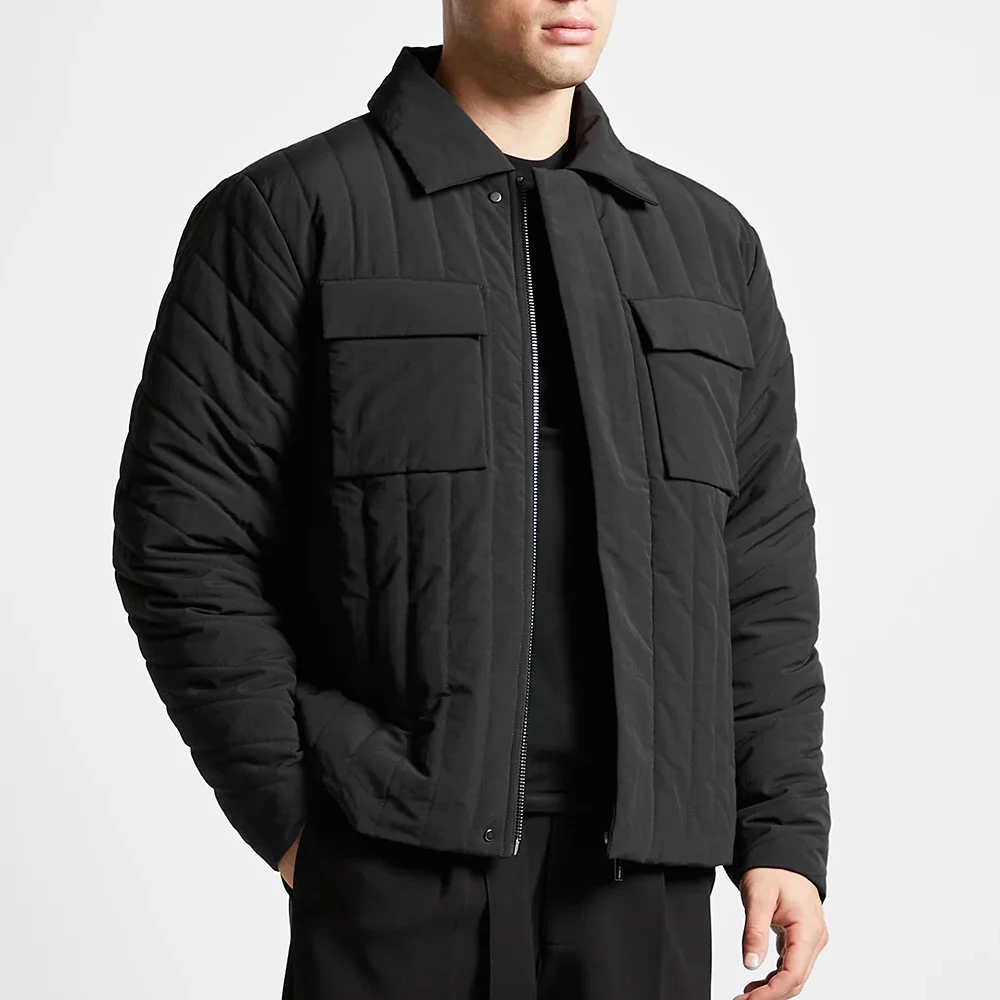 Cheap price  winter warm jacket for men / Winters 2024 new filled coat quilted mens puffer jacket