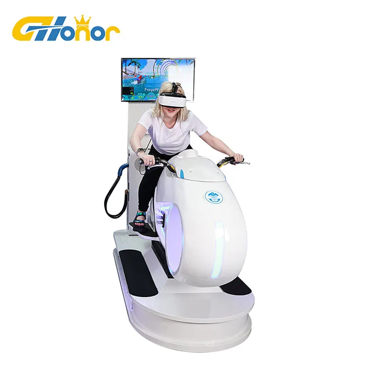 Amusement Park 9D Virtual Reality  6Dof Racing Game Machine Driving Simulator Racing Car vr Simulator