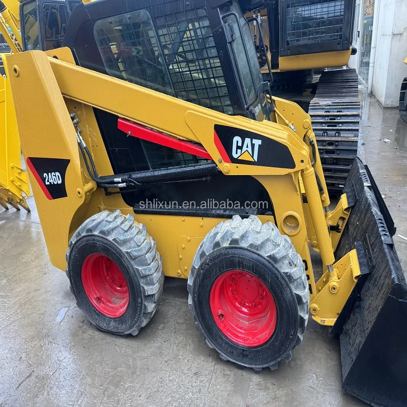 QUALITY Used Cheap Caterpillar CAT 289D 246C with Perfect Function Excavator Mini Backhoe LoadER