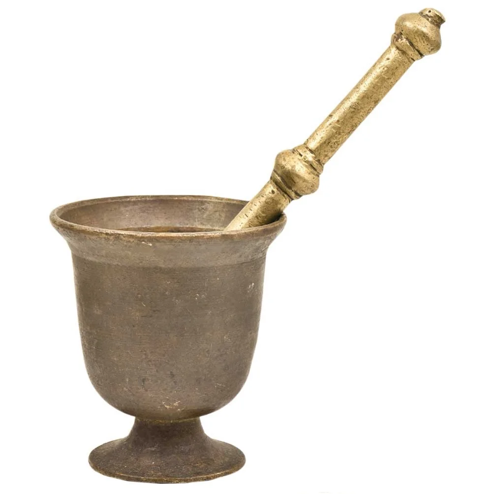 Kitchen Tool Grinding Container and Pestle For Crushing Pills Herbs Vegetable Grinder Metal Herb Grinder Wholesale From Indian V