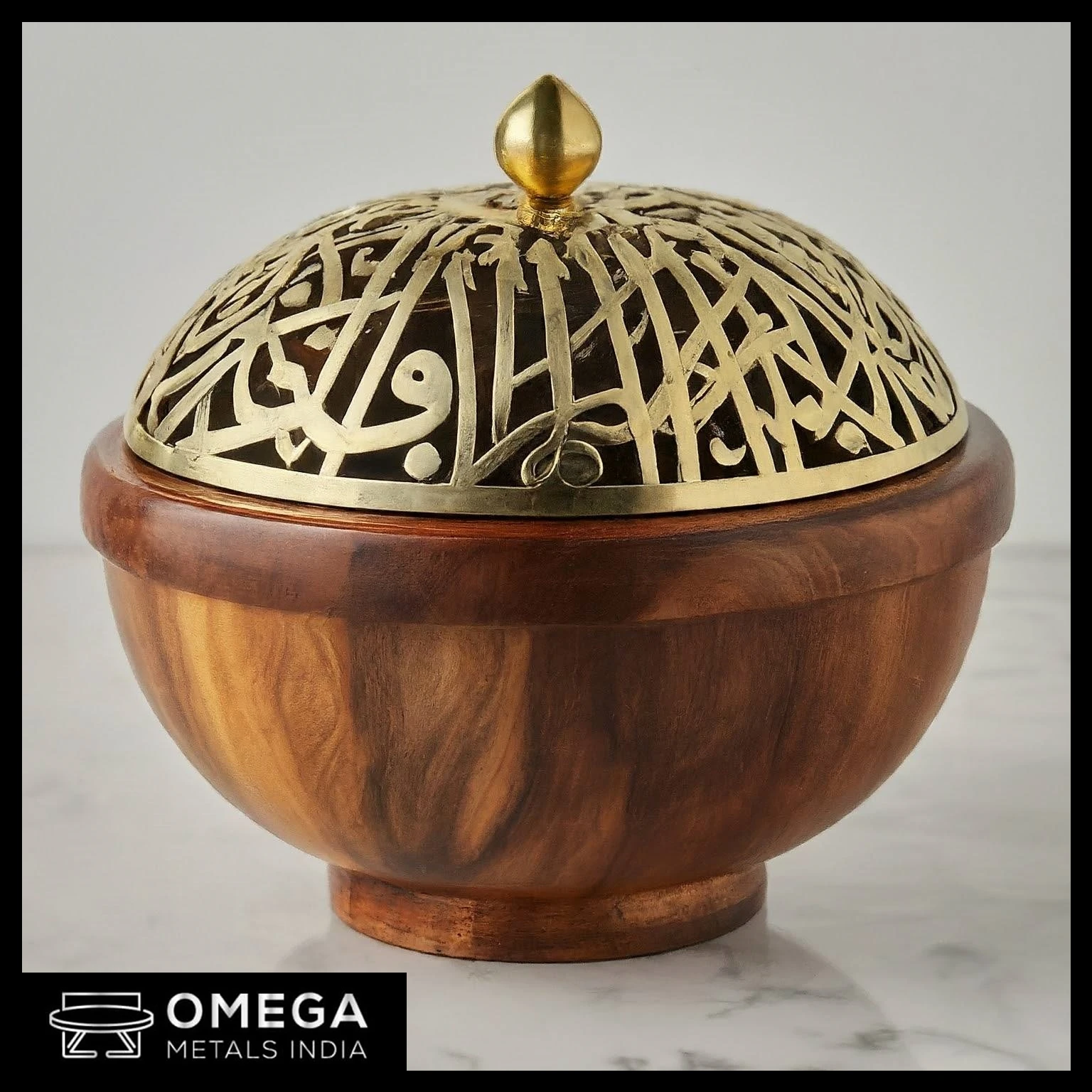 Stylish Small Wooden Casserole Dish For Arabic Kitchen And Restaurants High Quality Food Warmer
