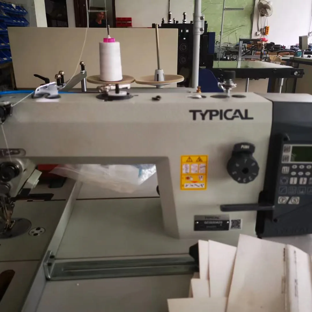 HXCP Post Press Automatic Central Threading And Outward Folding Machine For Notebook Making
