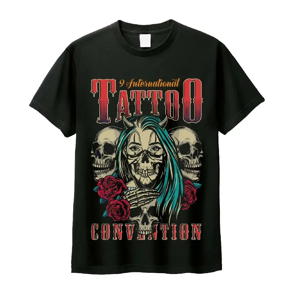 Wholesale Streetwear Heavyweight 320gsm T Shirt Crew Neck DTF Print T Shirt For Men Puff Print T Shirt For Mens And Womens