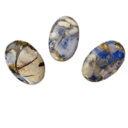 Blue cobra jasper Loose Gemstone Blue cobra jasper stone Jewelry Smooth Hand Polished Jewelry Making Mix Shape