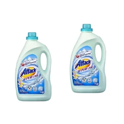 Competitive Price High Foam Perfume Floral 3.6kg Bottle Attack Laundry Liquid Detergent For Front & Top Loader from Malaysia