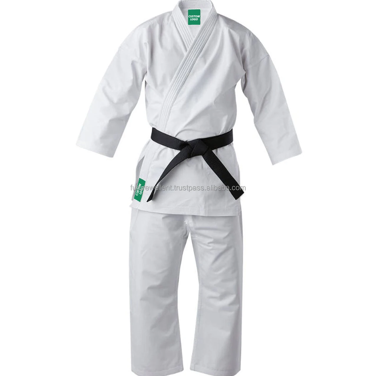 Cheap Karate Uniform Comfortable  Breathable Martial Arts Custom Logo Karate Uniforms Custom Colours Custom Made Suits