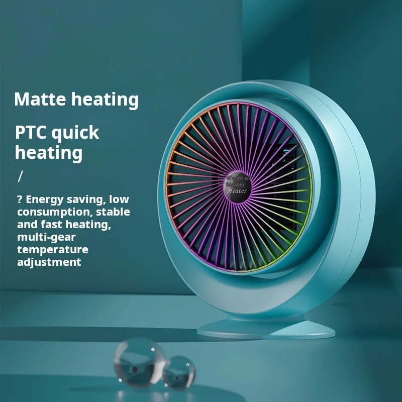 Dormitory Air Heaters Winter Home Rotatable PTC ceramic Electronic Heater Automatic shaking of head Ventilation Space Heater