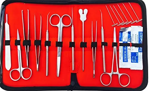 Quality Surgical Instruments+Anatomy Set | DE Medical Basic Dissecting Tools Set Kit