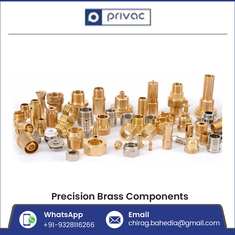 India Origin Manufacturer & Supplier Widely Selling High Precision Brass Components for Machining Parts at Low Price