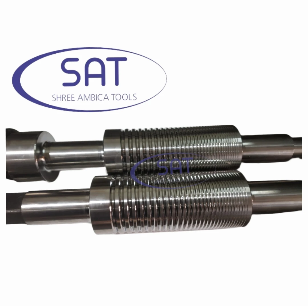 SAT Jewelry Deigning Roller For Wire And Sheets  Various Embossed designing roller For Jewelry Purpose