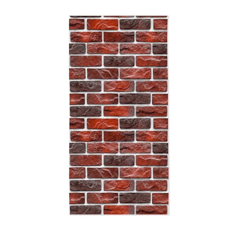 3D brick wallpaper interior decoration bedroom living room restaurant restaurant background wall wallpaper