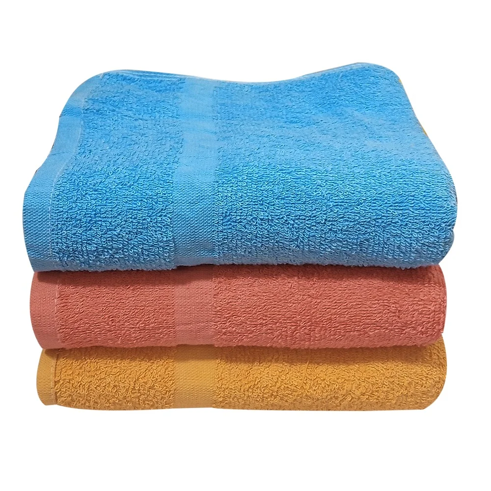 Premium Quality Solid Color Cheap Price Hot Selling 100% Cotton Customized Design Logo Hotel Bath Towel Durable Bath Towels