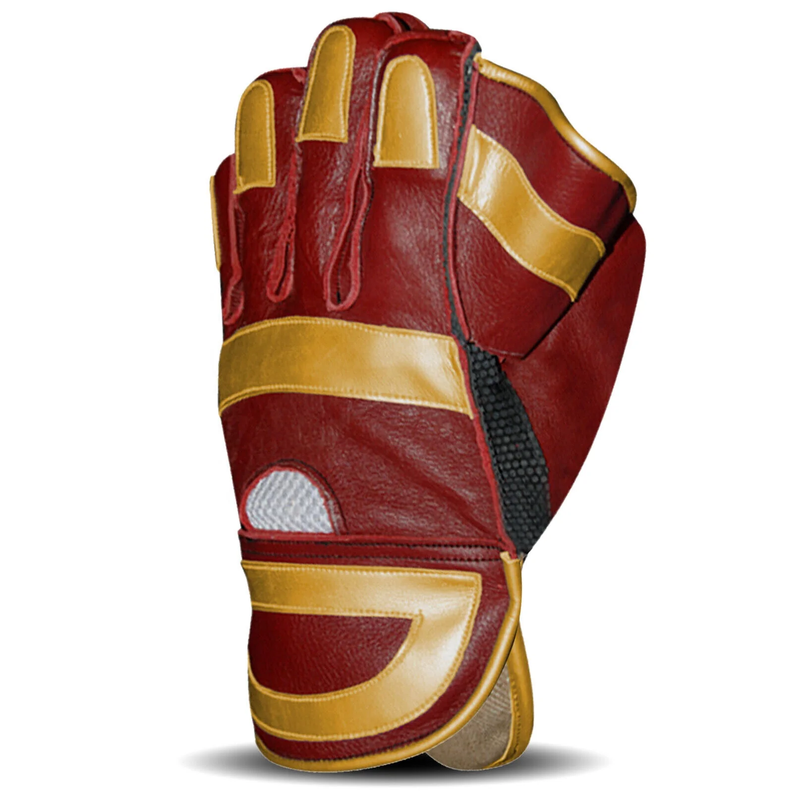 Customised High Quality Player Edition PU Leather Glove Safety Heat Resistant Practice Match Players Pads Cricket Keeping Gloves