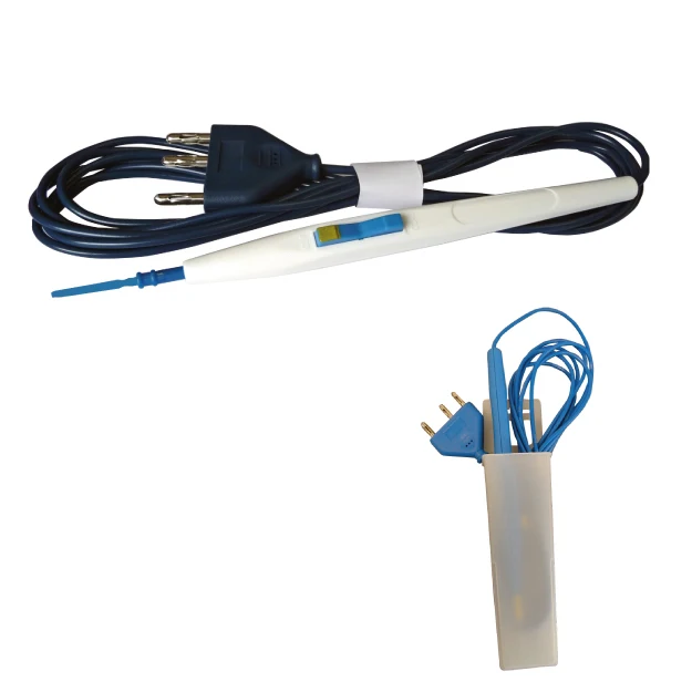 New Article Professional Reusable Bipolar Forceps Electrosurgical ESU Cautery Pencil with Blade