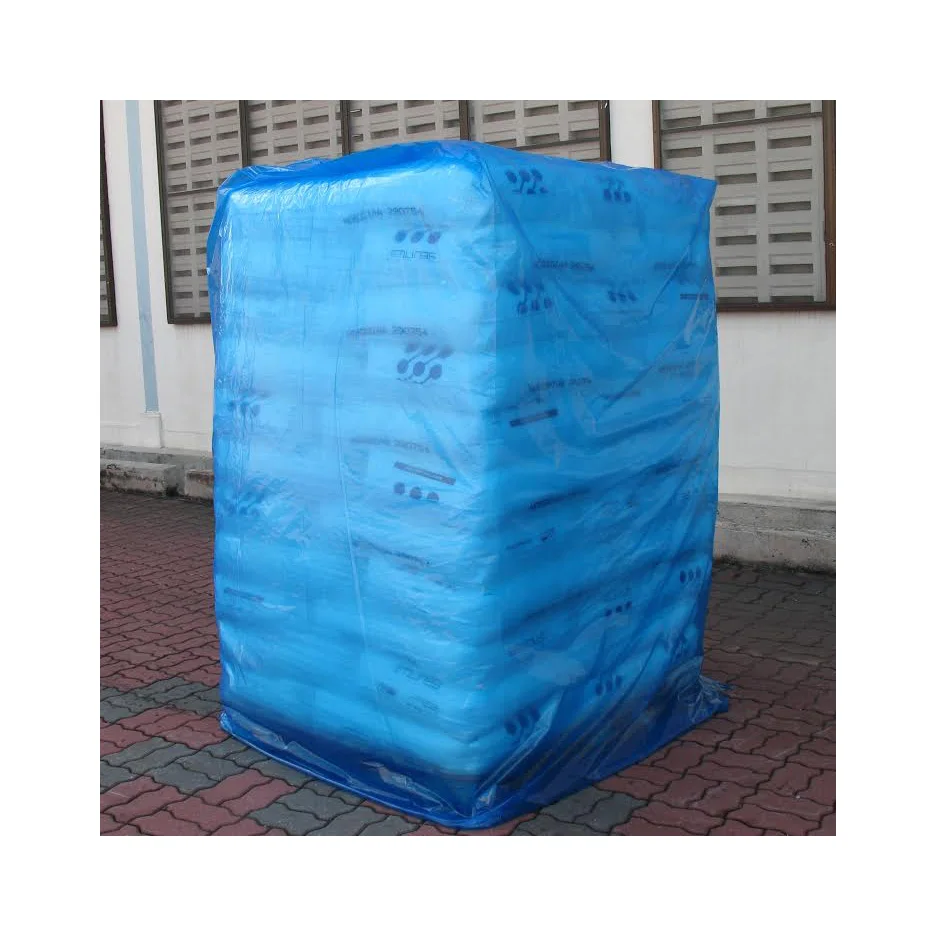 Wholesale Heavy Duty Pallet Bag LDPE/HDPE Reusable Protective Pallet Top Cover Waterproof Dustproof Plastic Pallet Bag