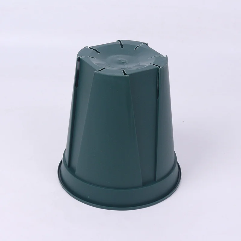 0.5  green Gallon Pot Orchid Flower Planter outdoor Plastic Nursery Pots/Non-toxic tasteless gallon Pot