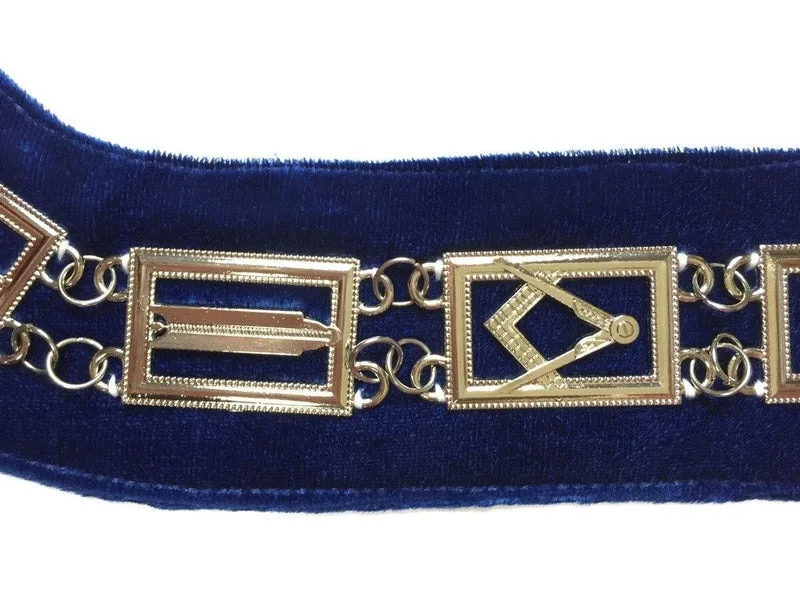 2024 Premium Top Quality Design Masonic Chain Collar Regalia Blue Lodge Chain Collar In Affordable Price