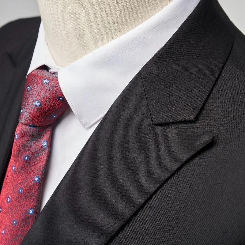 Mens Double Breasted Suits Colorful Two Piece Pants Sets Groomsmen Attire Navy Blue Tuxedo Jacket Formal Gown Wedding Suit