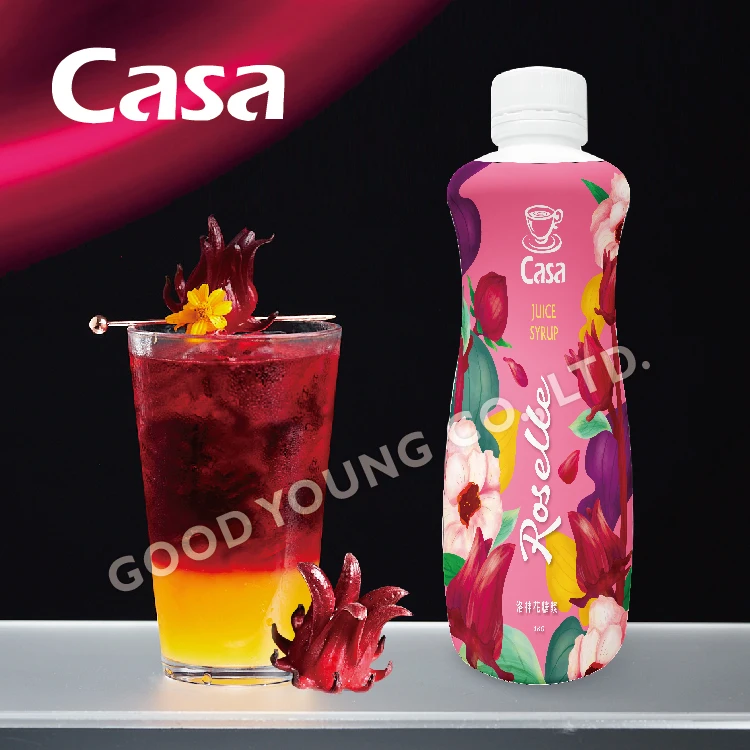 CASA Viet Nam Roselle сироп пузырьковый чай ингредиенты для магазина чая Boba с хорошим молодым чаем