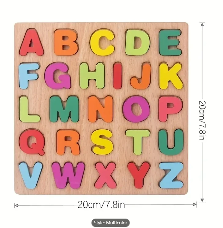 Arabic and  Alphabet Matching Puzzles -Stimulate Cognitive Skills  Educational Fun - Perfect Unforgettable Gift for kids