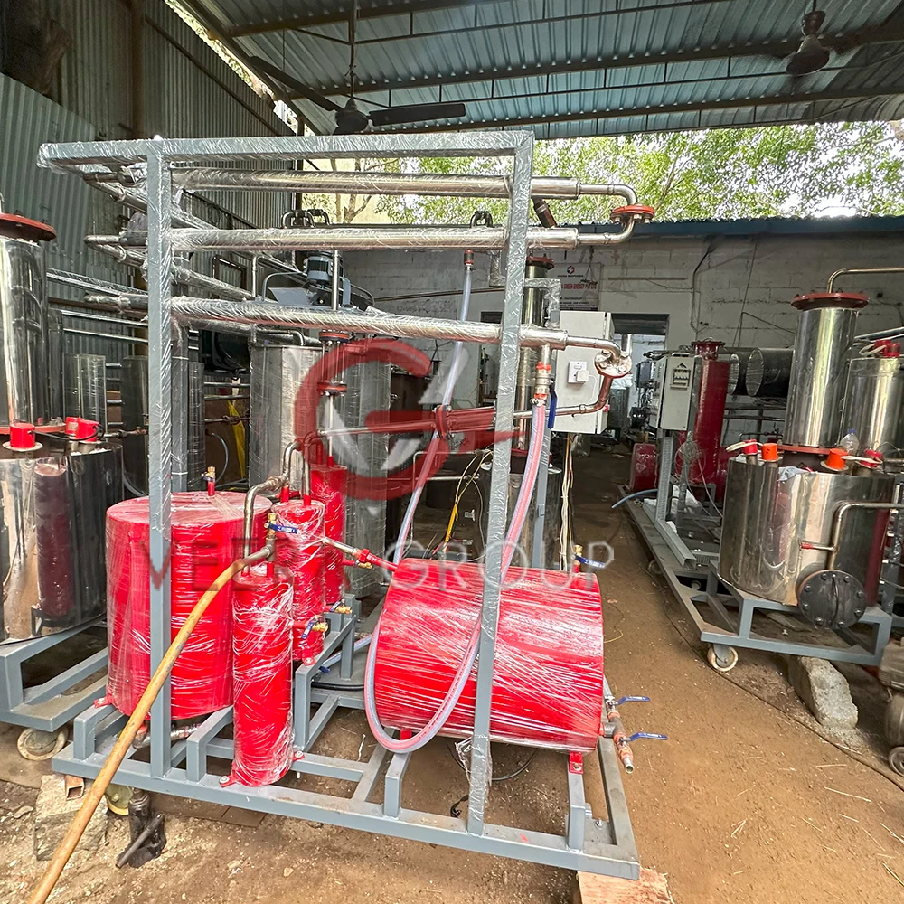Veera MD120C Molecular Distillation Unit for Diesel Production and Refining Used Engine and Motor Oil Efficiently