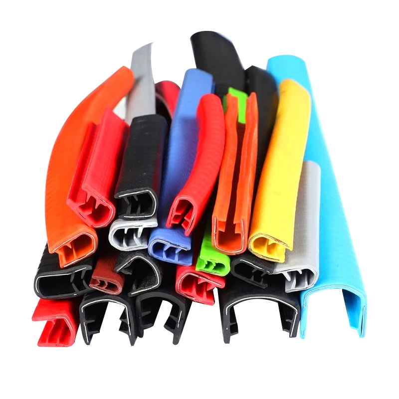 Universal car door U shape edge scratch protector sealing strip guard trim car door edge strip