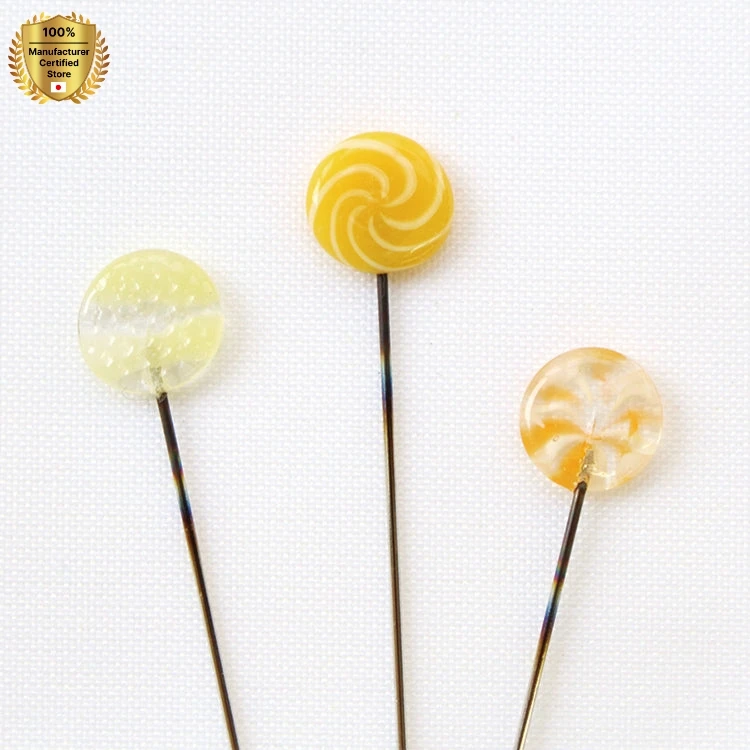 cohana Ohajiki Marking PinsSet of 3 cohana Ohajiki Marking Pins sewing scissors sewing kit set box threads for sewing