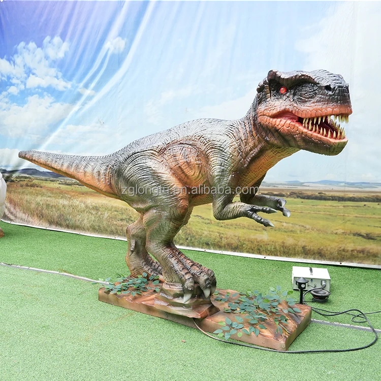 Парк Юрского периода в натуральную величину аниматронная модель динозавра T-rex для продажи