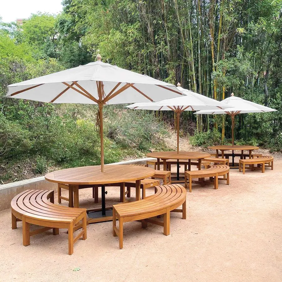 Garden Dining Table Set Modern Outdoor Teak Wood Dining Table Set Furniture Garden Furniture Patio Set Furniture Picnic Table