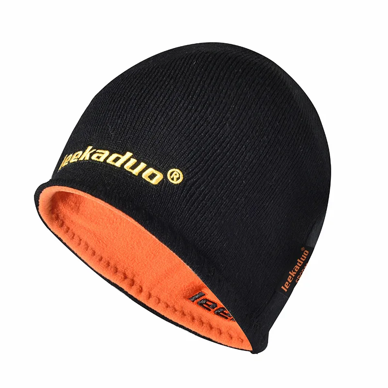 Customable Ski Cap Embroidery Warm Winter Hat with Custom Logo Promotional Outdoor Beanie Hat