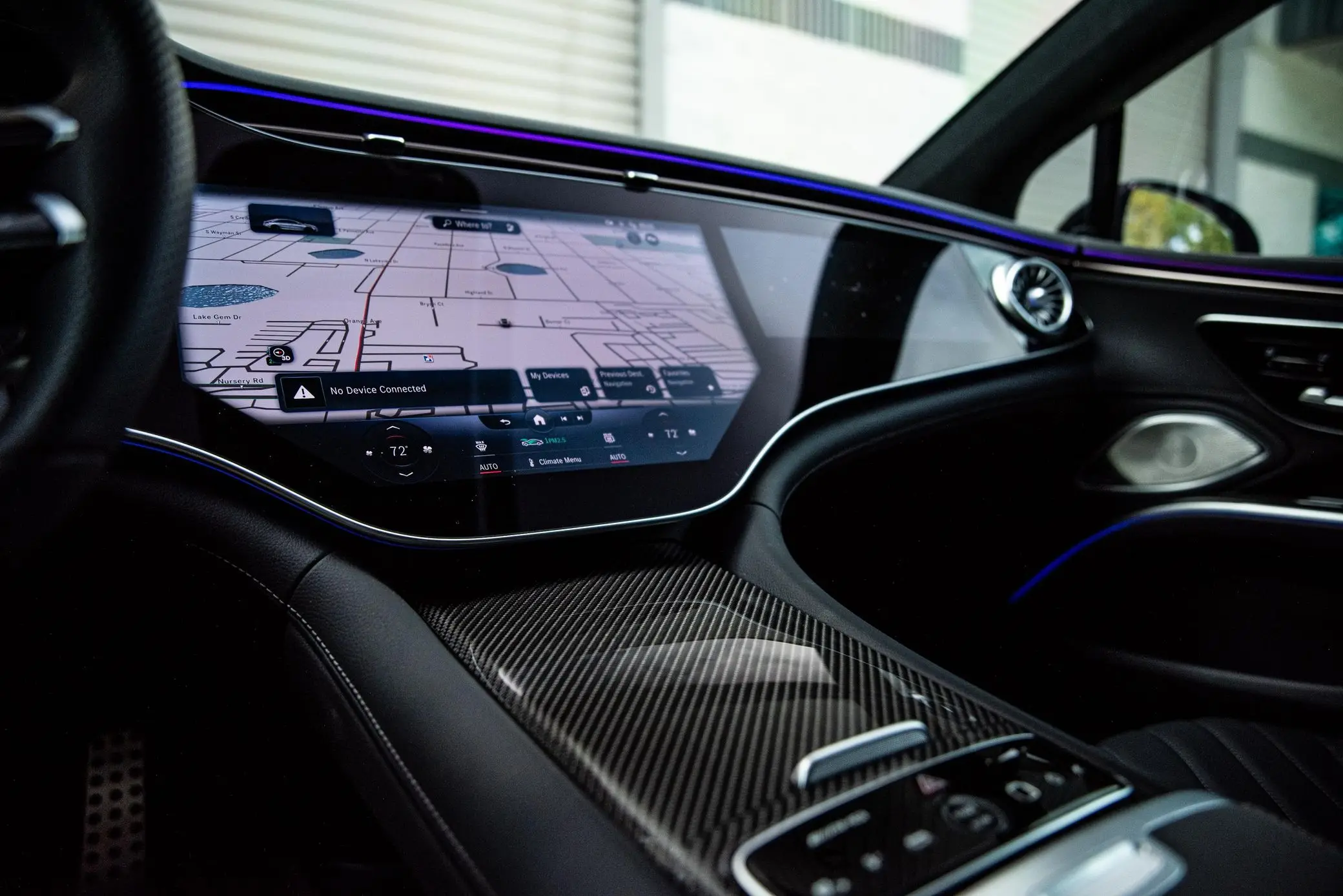 Neatly used 2022 Mer-ce-des-AMG EQS Hyperscreen, Dual-Motor AWD Sedan Transmission Automatic (7-Speed) for sale